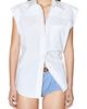 MANGO MANGO Short Sleeve Cotton Poplin Button-Up Shirt - 1