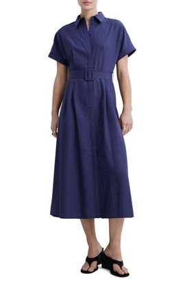 MANGO MANGO Short Sleeve Shirtdress