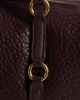 Mango Mango shoulder bowling bag in brown - 3