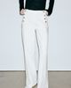 MANGO MANGO Side Button Wide Leg Jeans - 5