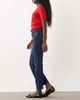 Mango Mango Sienna 100% cotton kick flare jeans in indigo-Blue - 2
