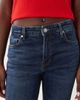 Mango Mango Sienna 100% cotton kick flare jeans in indigo-Blue - 4