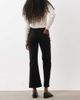 Mango Mango Sienna cotton blend kick flare jeans in black - 2