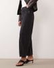 Mango Mango Simone barrel leg jean in washed black - 3