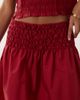 Mango Mango Siros crinkle waist maxi skirt in red - part of a set - 4
