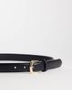 Mango Mango skinny belt in black - 2