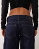 Mango Mango slim barrel jean in indigo-Blue - 2