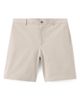 MANGO MANGO Slim Fit Microcheck Cotton Shorts - 1