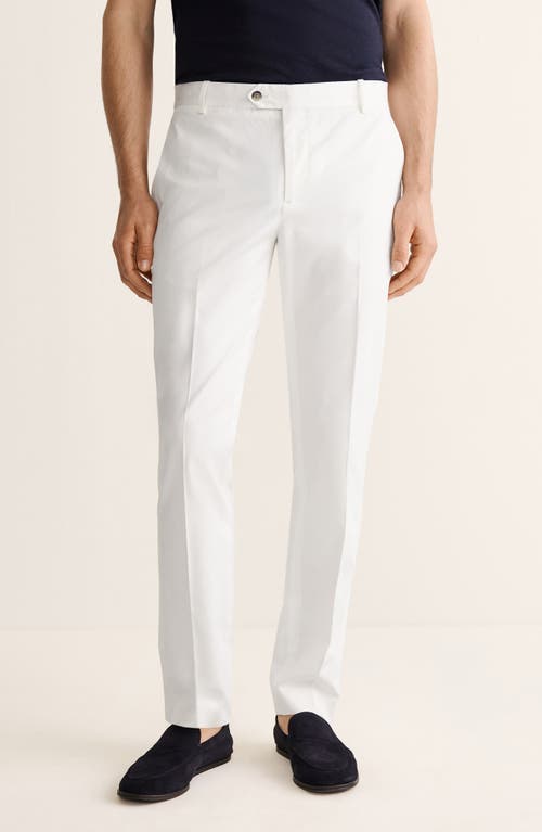 MANGO MANGO Slim Fit Stretch Cotton Pants