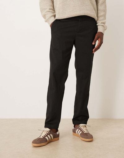 Mango Mango slim fit sweatpants in charcoal-Gray