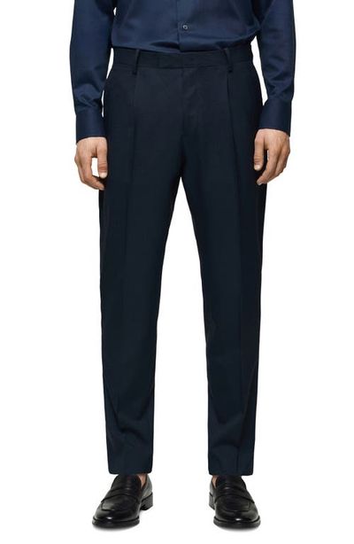 MANGO MANGO Slim Fit Virgin Wool Suit Pants