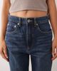 Mango Mango slim straight jeans in dark blue - 4