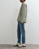 Mango Mango slim tapered jean in mid blue - 3