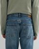 Mango Mango slim tapered jean in mid blue - 4