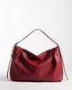 Mango Mango slouchy shoulder bag in red - 1