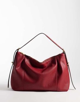 Mango Mango slouchy shoulder bag in red