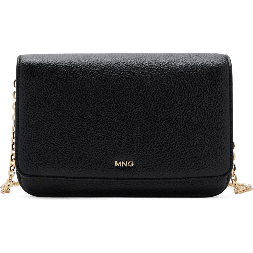 MANGO MANGO Small Faux Leather Crossbody Bag