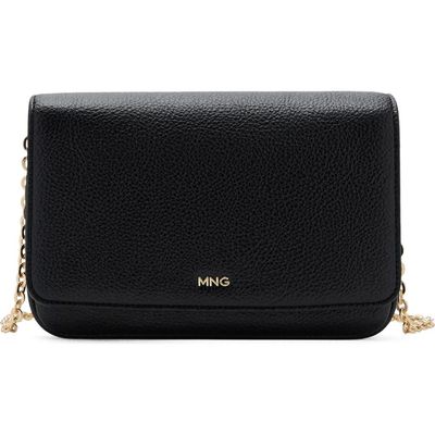 MANGO MANGO Small Faux Leather Crossbody Bag