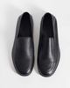 Mango Mango soft 100% leather loafers in black - 2