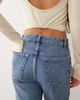 Mango Mango Sophia slim jeans in mid blue - 3
