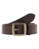 MANGO MANGO Square Buckle Faux Leather Belt - 1