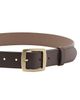MANGO MANGO Square Buckle Faux Leather Belt - 2
