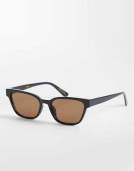 Mango Mango square frame sunglasses in black