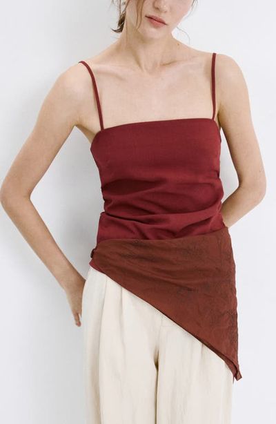 MANGO MANGO Square Neck Strappy Top