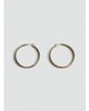 Mango Mango starring Hailey Bieber hoop earring in gold - 1