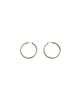 Mango Mango starring Hailey Bieber hoop earring in gold - 3