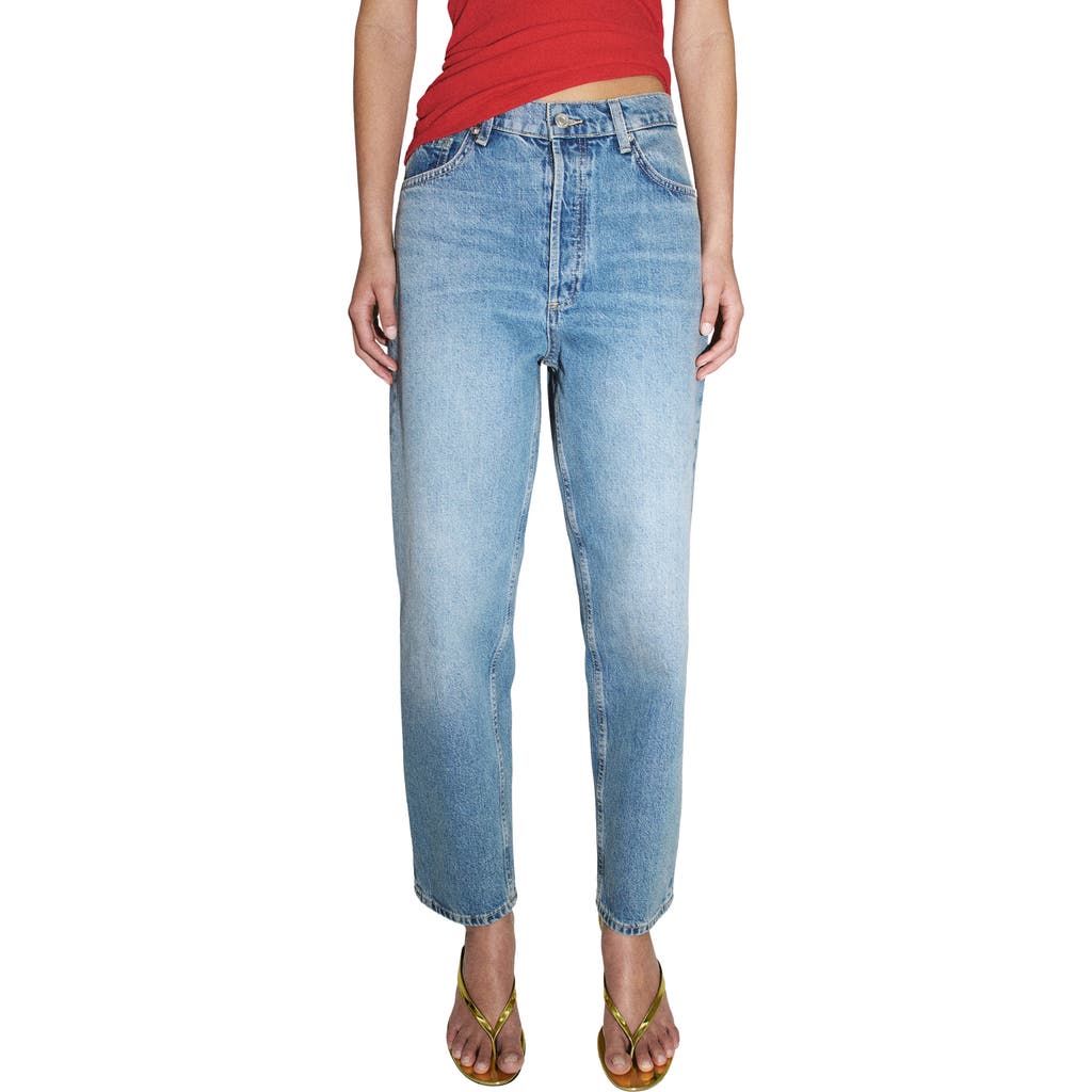 MANGO MANGO Starring Hailey Bieber Jennifer Barrel Leg Jeans