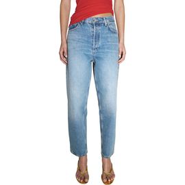 MANGO MANGO Starring Hailey Bieber Jennifer Barrel Leg Jeans