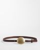 Mango Mango statement buckle belt in brown - 1