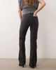 Mango Mango straight jean in washed black - 3