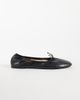 Mango Mango stretchy ballet flats in brown - 1
