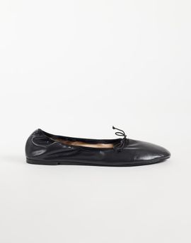 Mango Mango stretchy ballet flats in brown