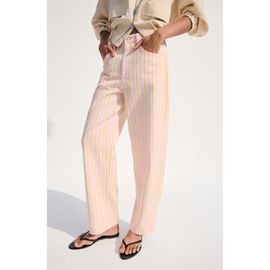 MANGO MANGO Stripe Balloon Jeans