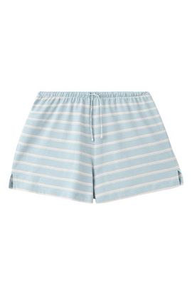 MANGO MANGO Stripe Cotton Pajama Shorts