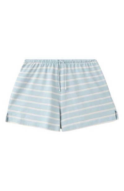 MANGO MANGO Stripe Cotton Pajama Shorts