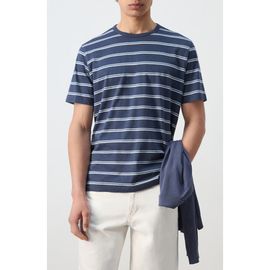 MANGO MANGO Stripe Crewneck T-Shirt
