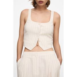 MANGO MANGO Stripe Vest