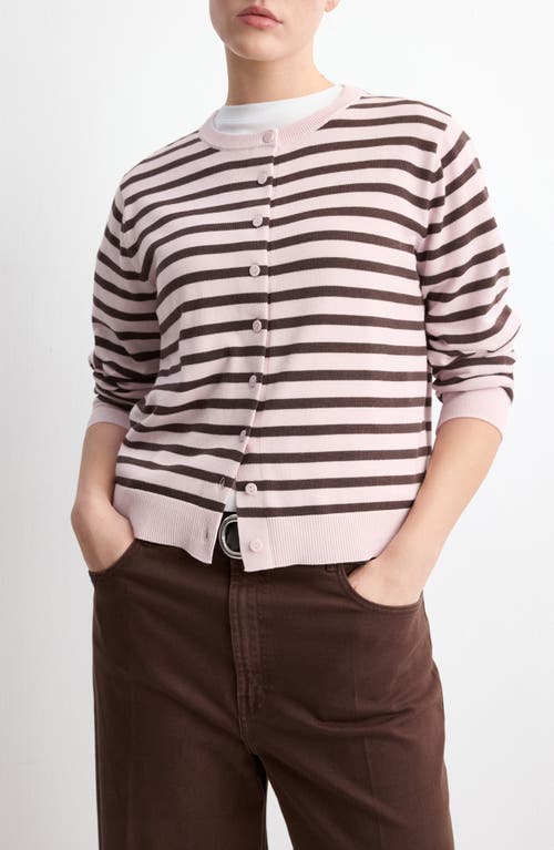 MANGO MANGO Stripped Knit Cardigan