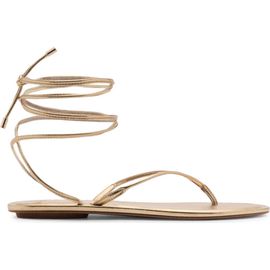 MANGO MANGO STRIPS SANDALS