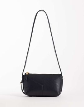 Mango Mango structured cross body bag in black