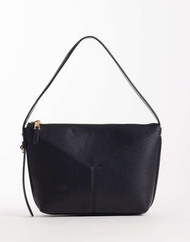 Mango Mango structured shoulder bag in black