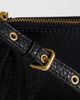 Mango Mango stud detail cross-body bag in black - 3