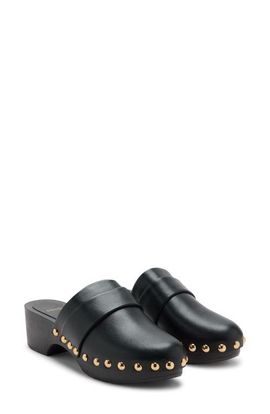 MANGO MANGO Studded Leather Clog
