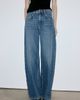 MANGO MANGO Studded Mid Rise Balloon Jeans - 2