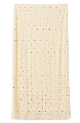 MANGO MANGO Studded Midi Skirt