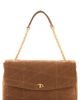 MANGO MANGO Suede Convertible Shoulder Bag - 1